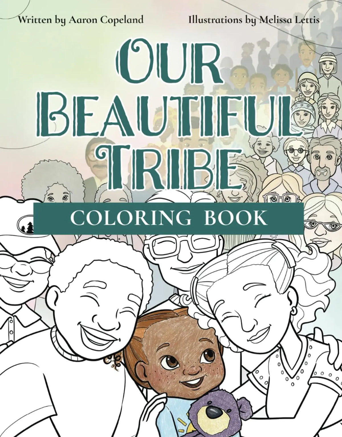 Our Beautiful Tribe: coloring book